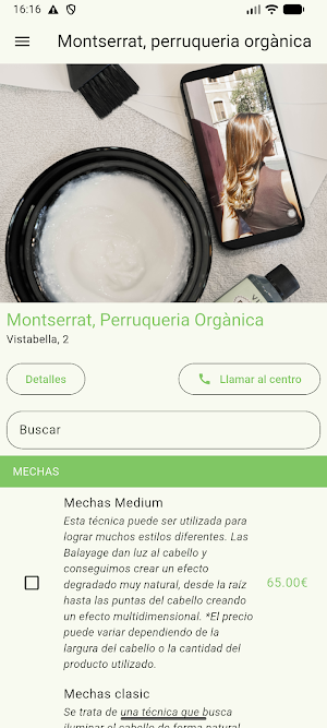 Montserrat PerruqueriaOrgànica Screenshot 0