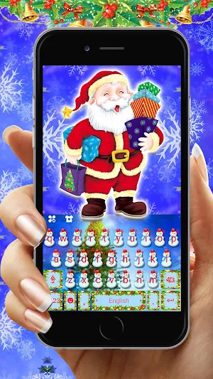 Holy Christmas1 Keyboard Theme Screenshot 0