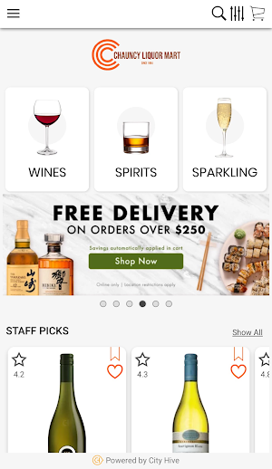 Chauncy Liquors Screenshot 2