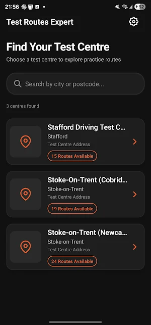 Test Routes Expert Screenshot 0