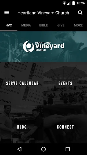 Heartland Vineyard Church Screenshot 0