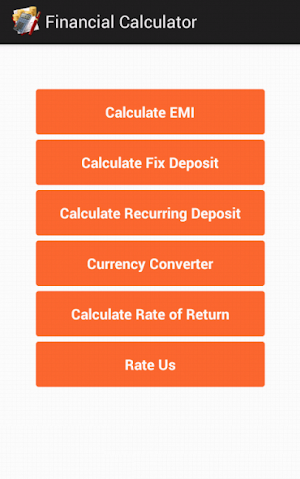 Financial Calculator Screenshot 0