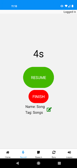 Audio Note Taker Screenshot 3