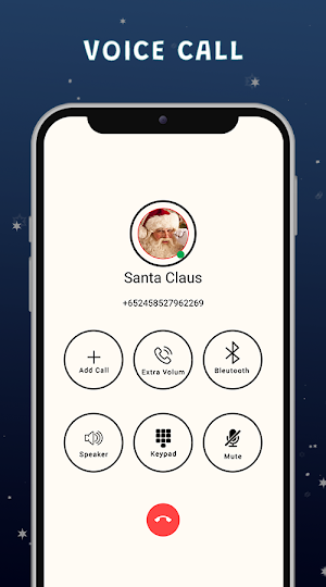 Santa Call live video call Screenshot 0