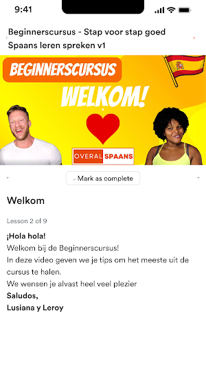 Overal Spaans Screenshot 2