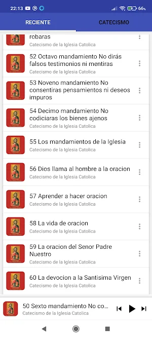 Catecismo Catolica Libro Audio Screenshot 1