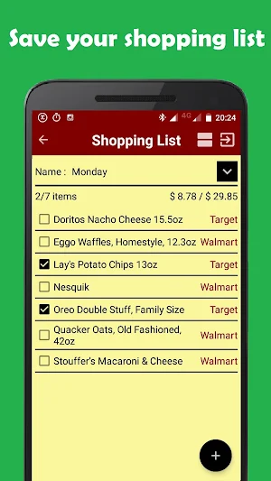 Grocery Shopping List - PRO Screenshot 1