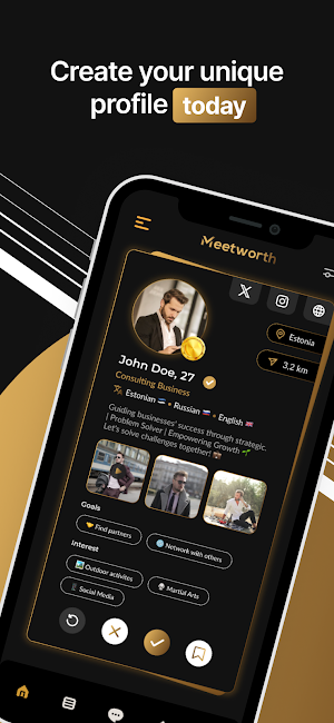 Meetworth: Business Networking Screenshot 0