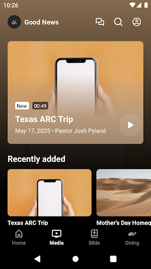 Good News Church App Screenshot 1
