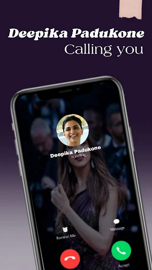 Deepika Padukone Video Call Screenshot 2