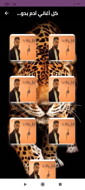 كل اغاني آدم بدون نت Screenshot 0