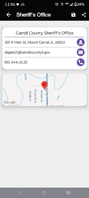 Carroll County Sheriff, IL Screenshot 2
