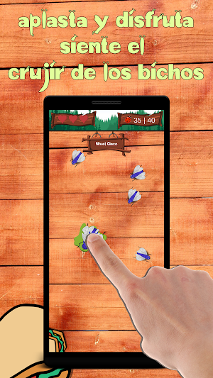 Smash Bugs Crush insects in tons! Screenshot 2