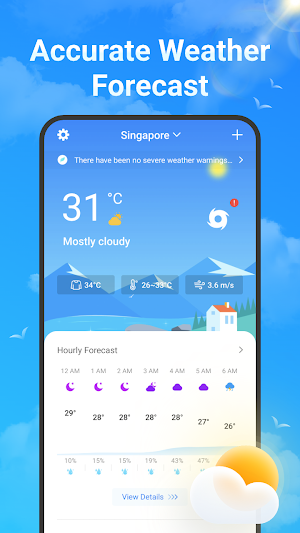Live Weather: Daily Forecast Screenshot 0