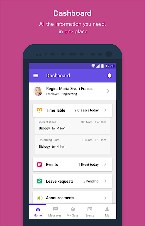 School Management App - FedenaConnect Demo Screenshot 0