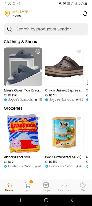 Tangerine: Market to Doorstep Screenshot 0