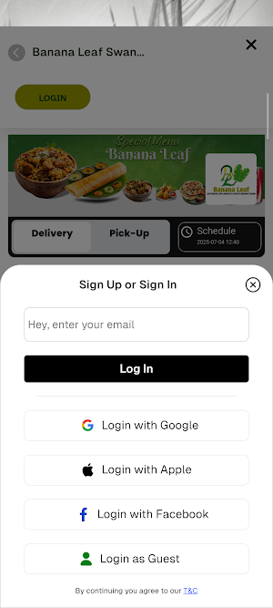 Banana Leaf Swansea Screenshot 3