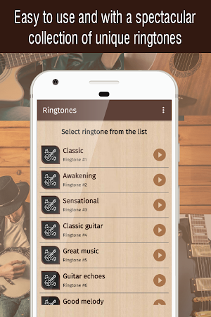 ringtones guitar for phone Screenshot 1