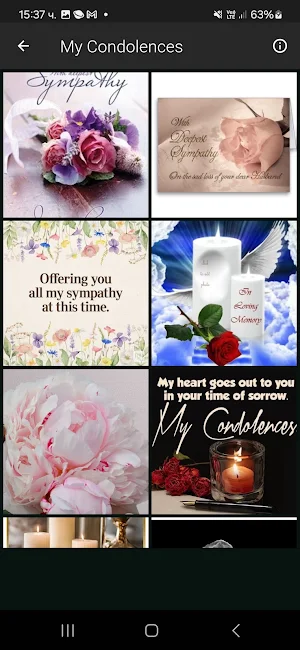 My Condolences Screenshot 2