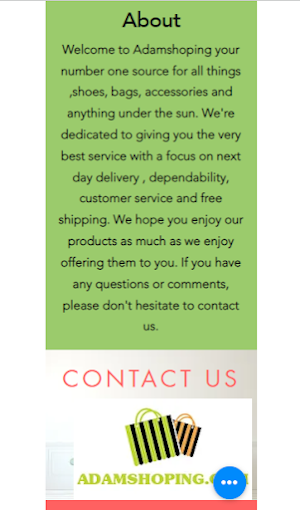 adamshoping Screenshot 1