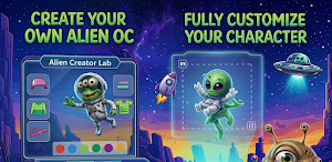 Alien OC Maker: Sci-Fi Creator Screenshot 0
