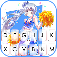 Cute Cheerleader Keyboard Theme