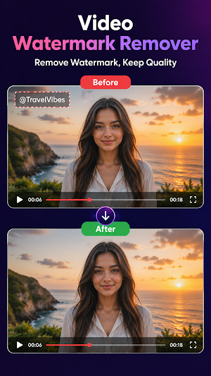 BlurCut: Face Blur & Eraser Screenshot 2