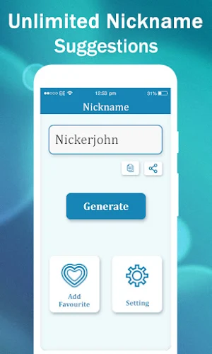 Nickname Finder for Everyone Screenshot 1