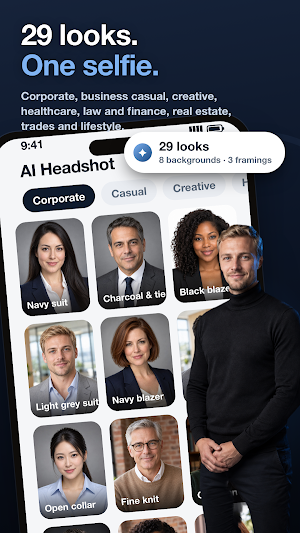 AI Headshot: Pro Photo Studio Screenshot 1