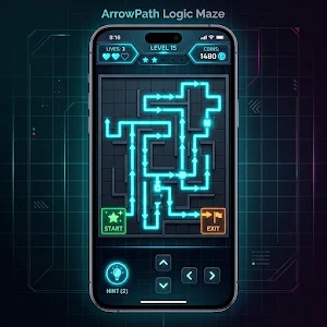 ArrowPath Logic Maze Screenshot 0