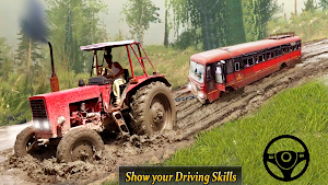 Real Tractor Pulling Simulator: Offroad | City Mod Screenshot 0