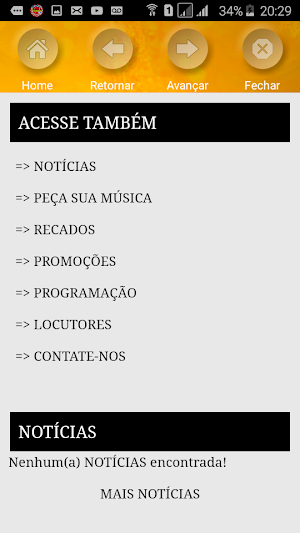 Rádio Triunfo FM Screenshot 1