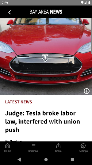 Bay Area News Screenshot 1