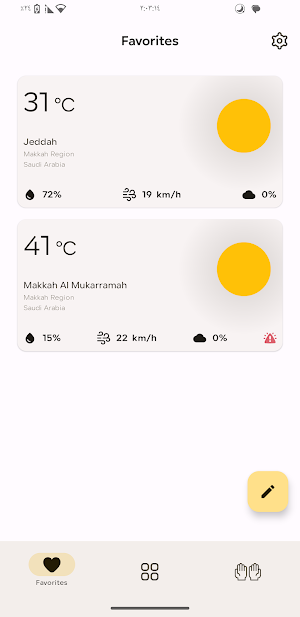 Sunnah in Weather Screenshot 1