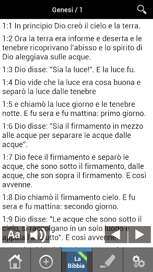 La Bibbia - Italian Bible FREE Screenshot 2