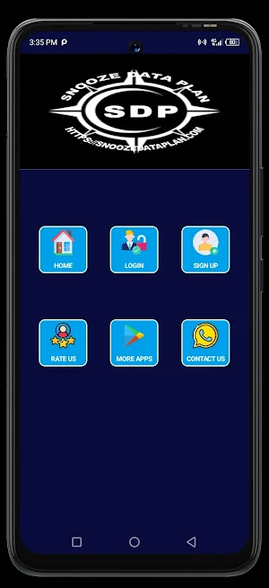 Snooze Data Plan Screenshot 1