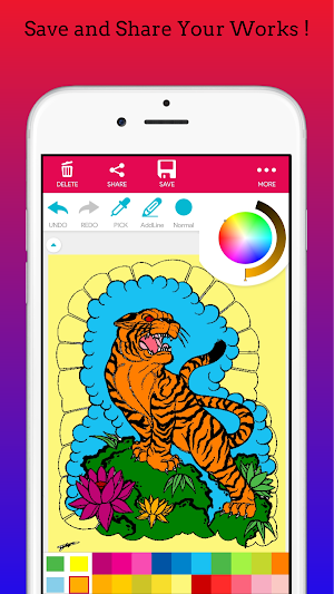 Adults Tattoo Art Coloring Book Screenshot 1
