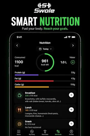 Swole - Gym Workout Training Screenshot 2