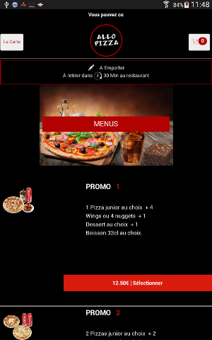ALLO PIZZA Screenshot 2