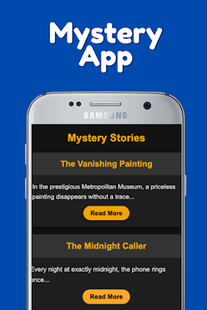 Mystery App Screenshot 1