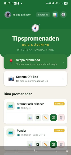 Tipspromenaden Screenshot 0