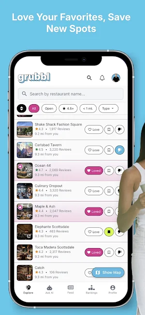 Grubbl: Restaurant Discovery Screenshot 2