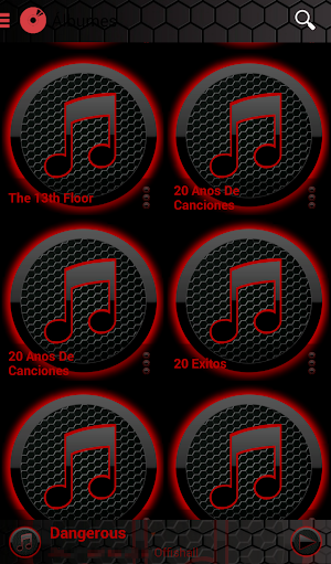 SKIN PLAYERPRO SPACE RED BLK Screenshot 2