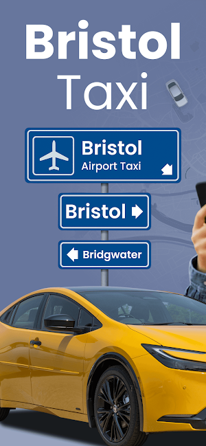 Bristol Airport Taxi: QRun App Screenshot 0