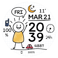 NW091: DIgital watch face