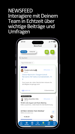 PULSE Team App 2.Gen. Screenshot 3