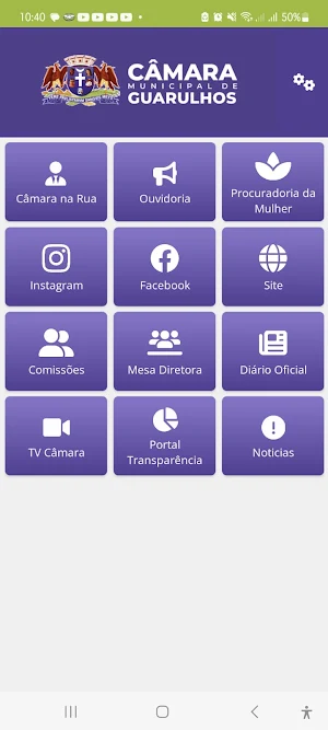 Câmara Municipal Guarulhos Screenshot 0