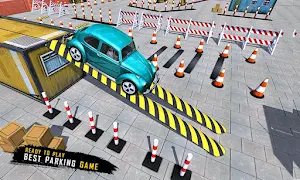Classic Car Parking & Driving 3D Screenshot 0