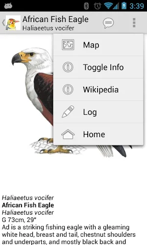 eGuide to Birds of East Africa Screenshot 2
