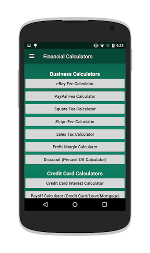 Financial Calculators Pro Screenshot 2